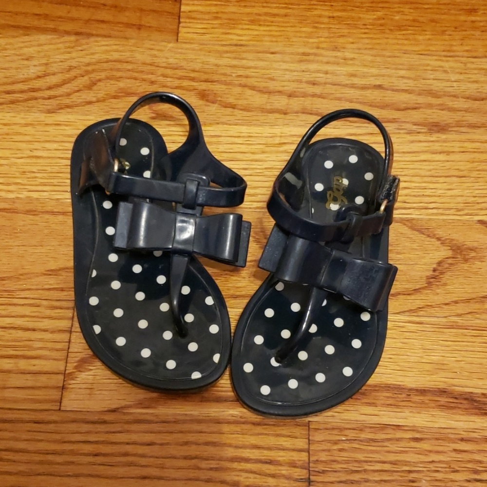 GAP navy blue jelly sandals Size 8